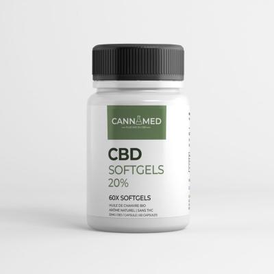 Capsules CBD 20% (60 x 32 mg) | Cannamed