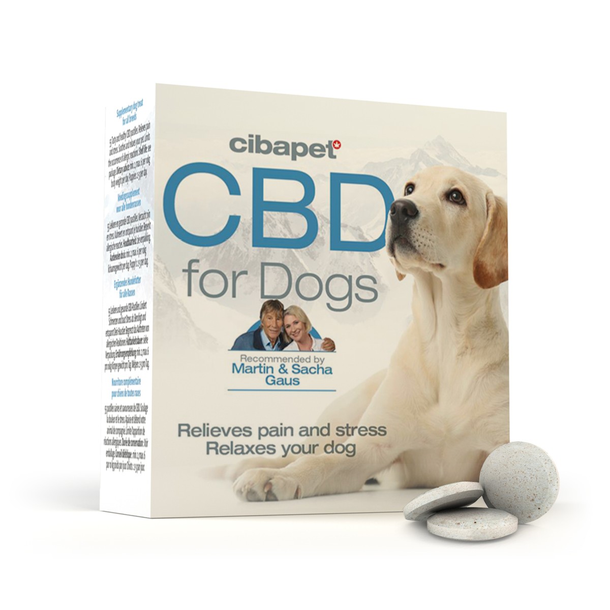 Pastilles de CBD 4% pour Chiens (Cibapet)