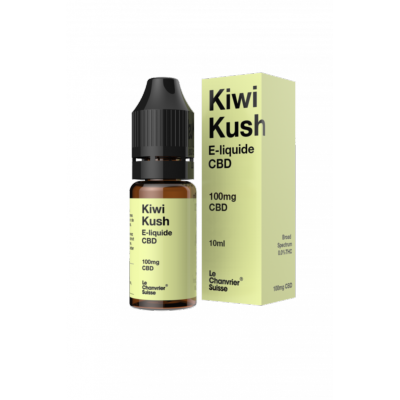 E-Liquide CBD - Kiwi Kush - 10 ml | Le Chanvrier Suisse