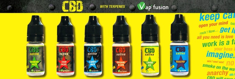 vap fusion cbd sativa e liquides