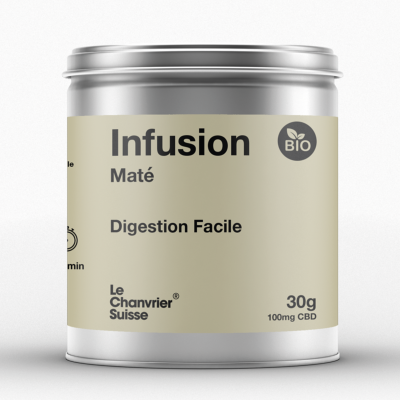 Infusion CBD - Maté | Le Chanvrier Suisse