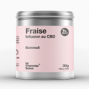 Infusion Chanvre - Fraise | Le Chanvrier Suisse