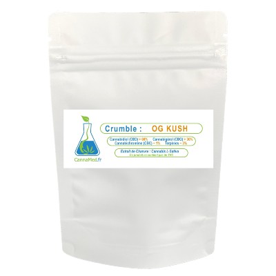 Crumble de CBD/CBG OG KUSH (500/1000 mg)