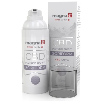 Crème CBD pour le PSORIASIS (Soriform)