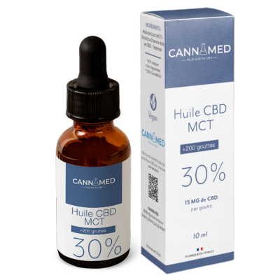 Huile CBD - 30% - Huile MCT | Cannamed