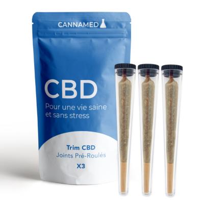 Trim CBD - Joints Pré Roulés - X3| Cannamed