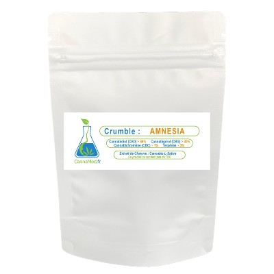 Crumble de CBD/CBG AMNESIA (500/1000 mg)