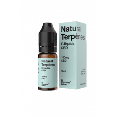 E-Liquide CBD - Natural Terpènes - 10 ml | Le Chanvrier Suisse