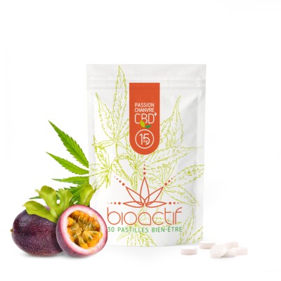 Pastilles CBD/CBG - Fruit de la Passion | Bioactif