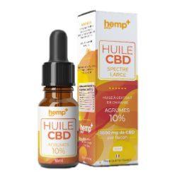 Huile CBD - Agrumes - 10 ml | Hemp+ Drop