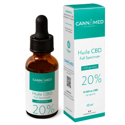 Huile CBD Full Spectrum 20% | Cannamed