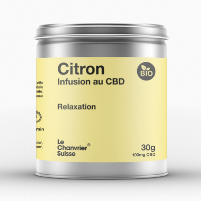 Infusion Chanvre - Citron | Le Chanvrier Suisse