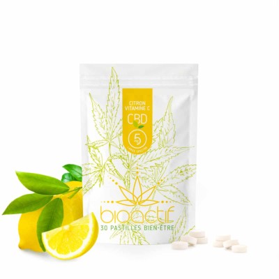 Pastilles CBD - Citron | BioActif