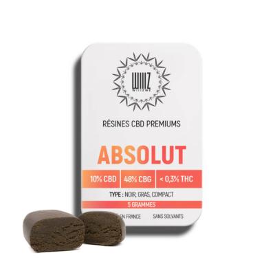 Résine CBD - Absolut Hash - 5g | Wiiiz Premium