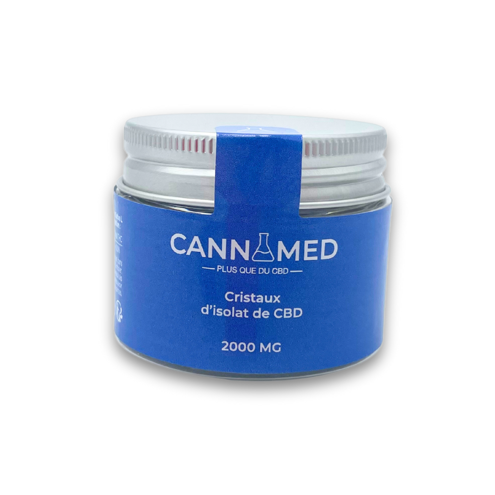Cristaux CBD 2000 mg (+99,9%) | Cannamed